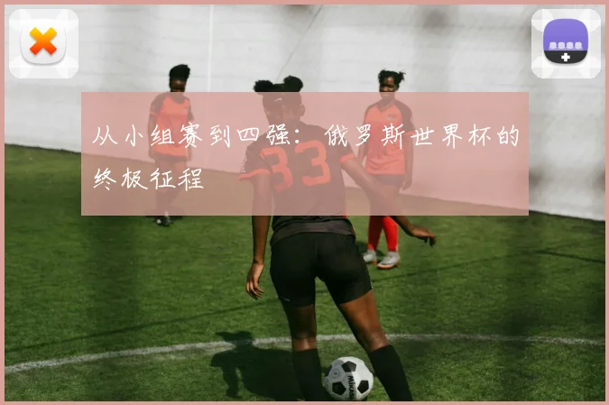 从小组赛到四强：俄罗斯世界杯的终极征程